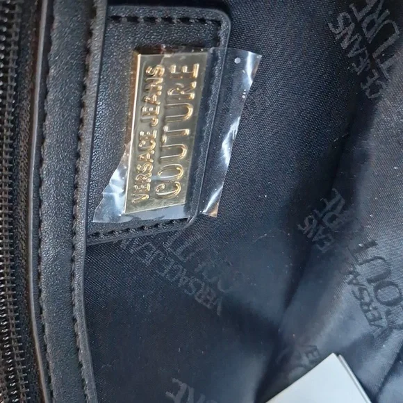 Versace Jeans Couture Silver Quilted Women's Bag - Picture 9 of 12